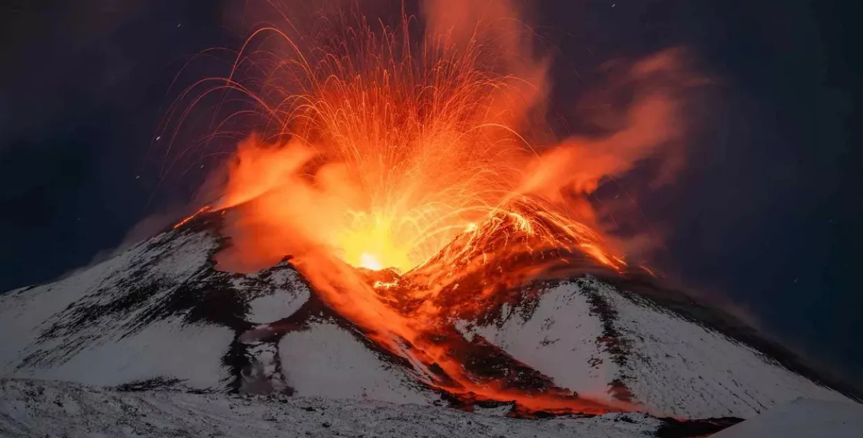 Вулкакн Этна, Сицилия
