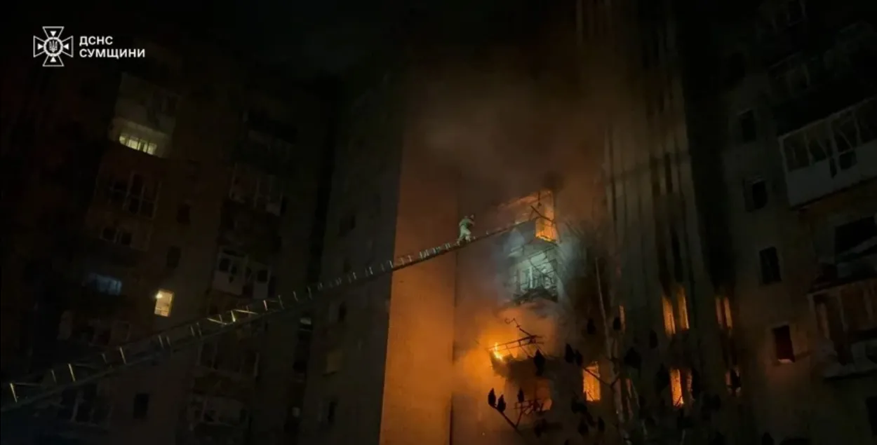 Наступствы ўдару па Ахтырцы
