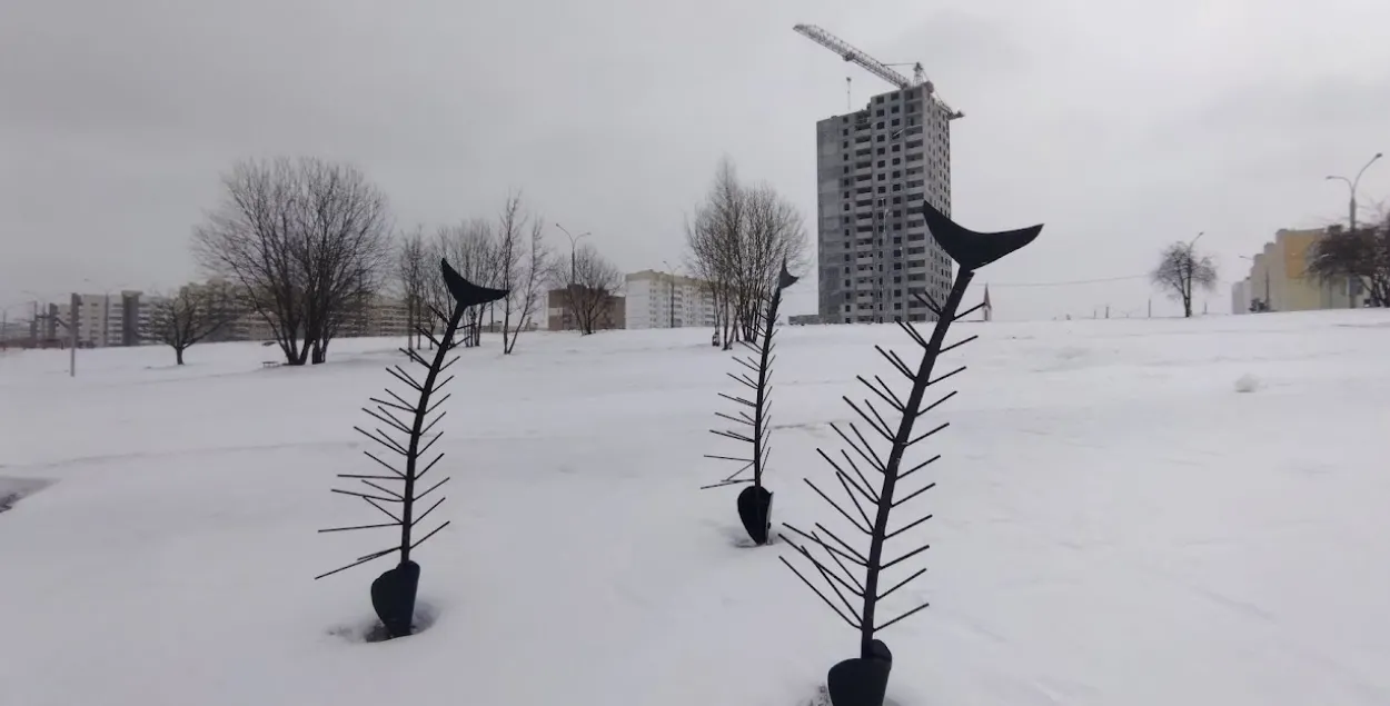 Мінск узімку
