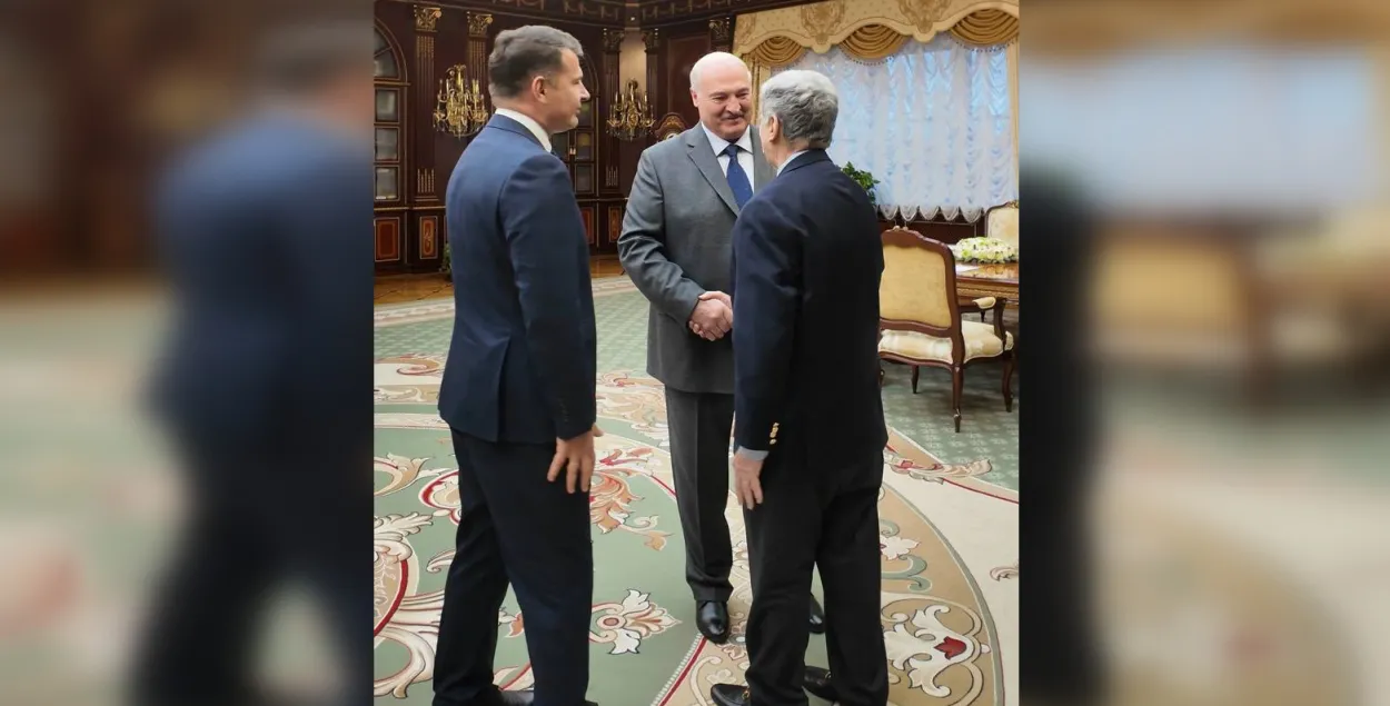 Сустрэча Лукашэнкі і Коўла
