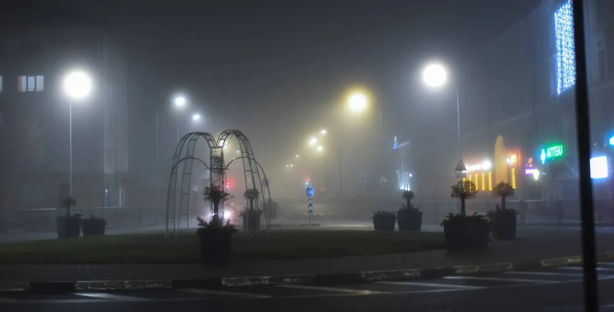 Туман в Полоцке
