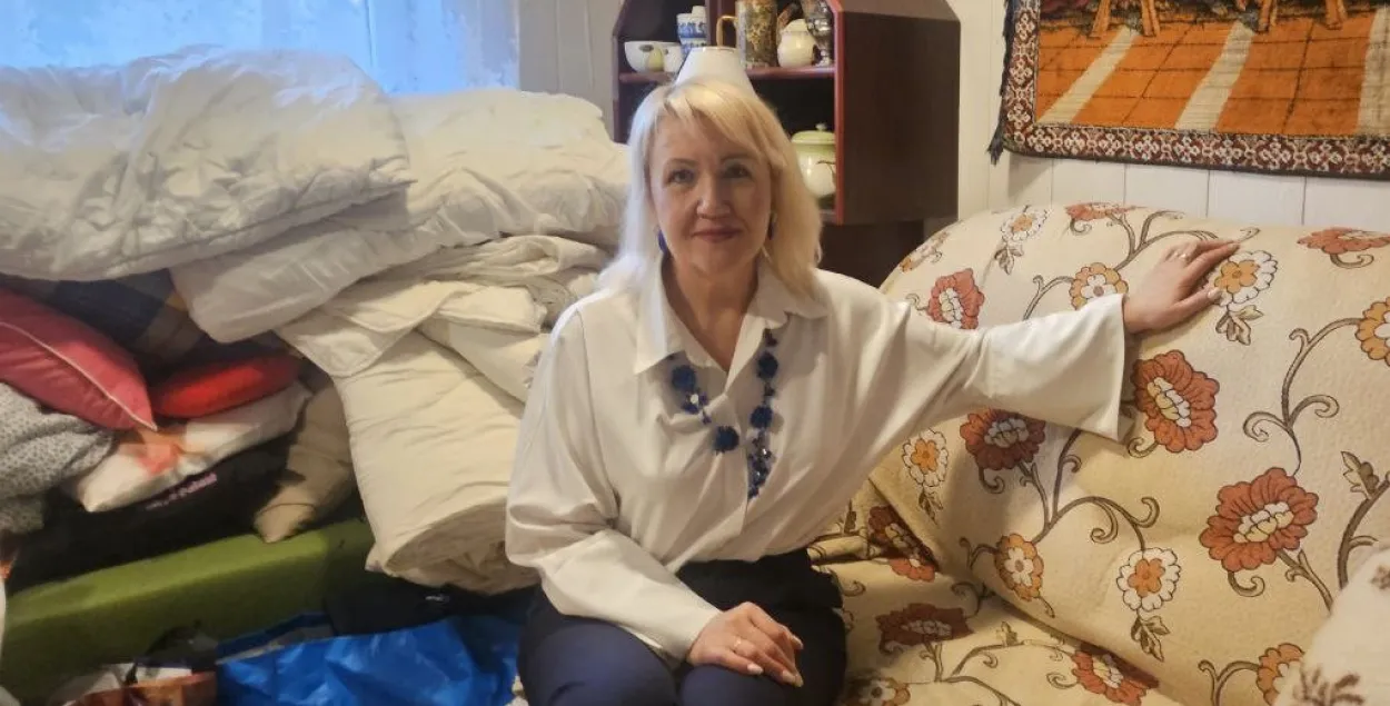 Ганна Федаронак у шэлтары "Прытулі мяне"
