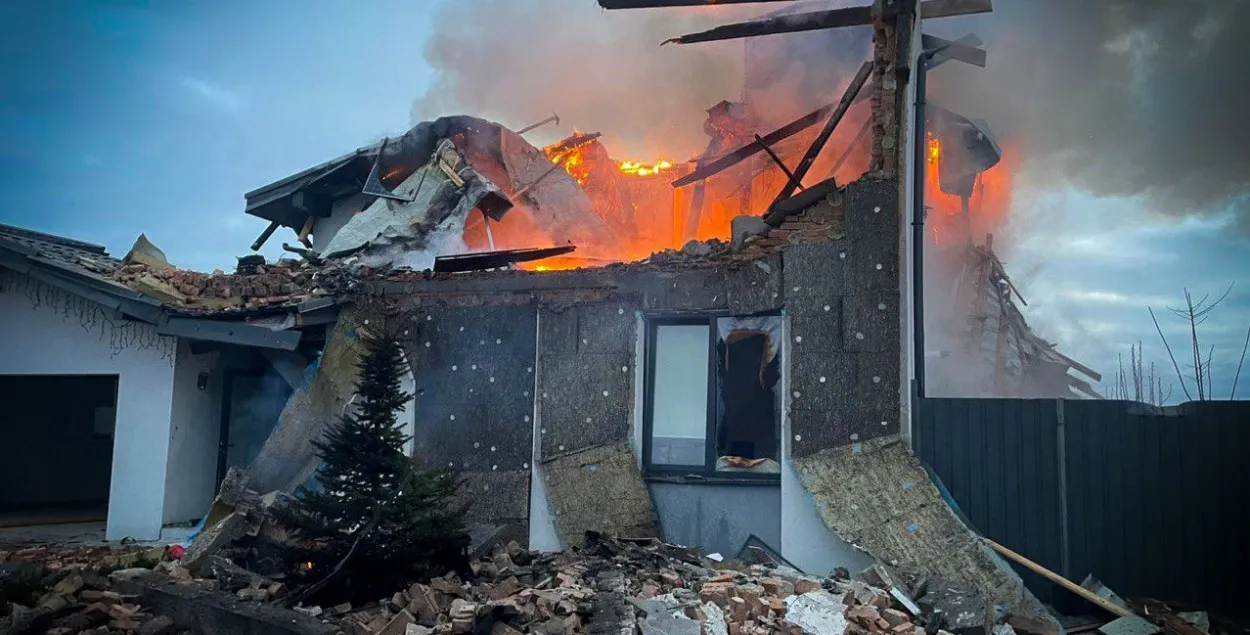 Последствия ночной атаки России на Украину
