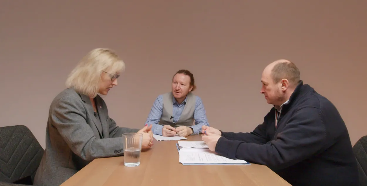 Надзея Белахвосцік, Павел Свярдлоў, Паўлюк Быкоўскі
