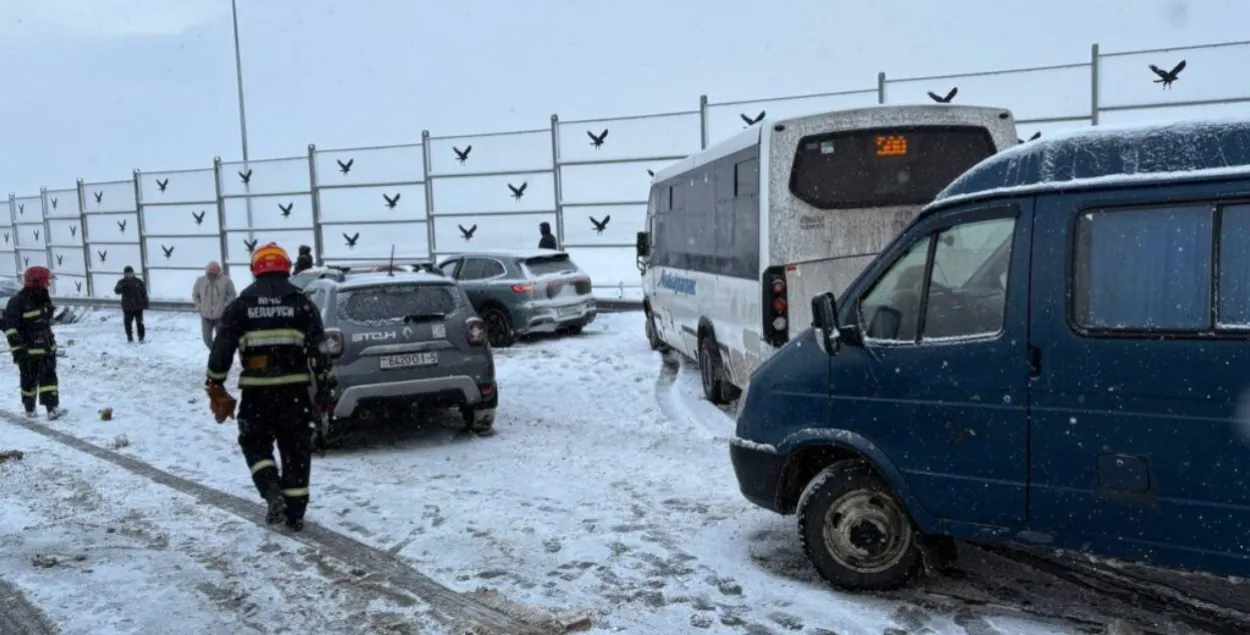 Аварыя пад Смалявічамі
