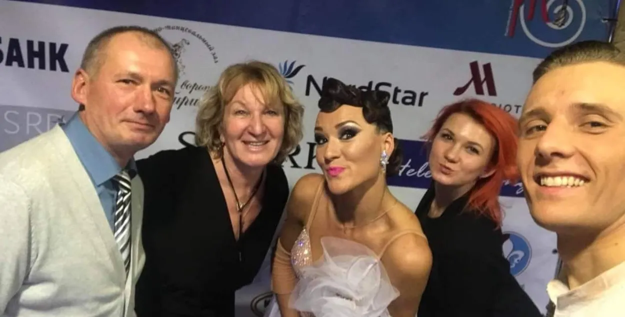 Злева на здымку Войцех і Валянціна Грабіцкія&nbsp;
