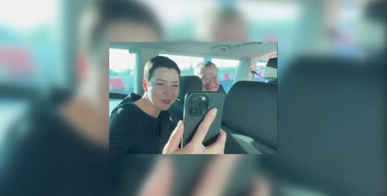 Колесникова и Бабарико разговаривают с Тихановской
