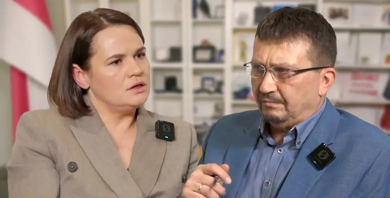 Светлана Тихановская, Змитер Лукашук
