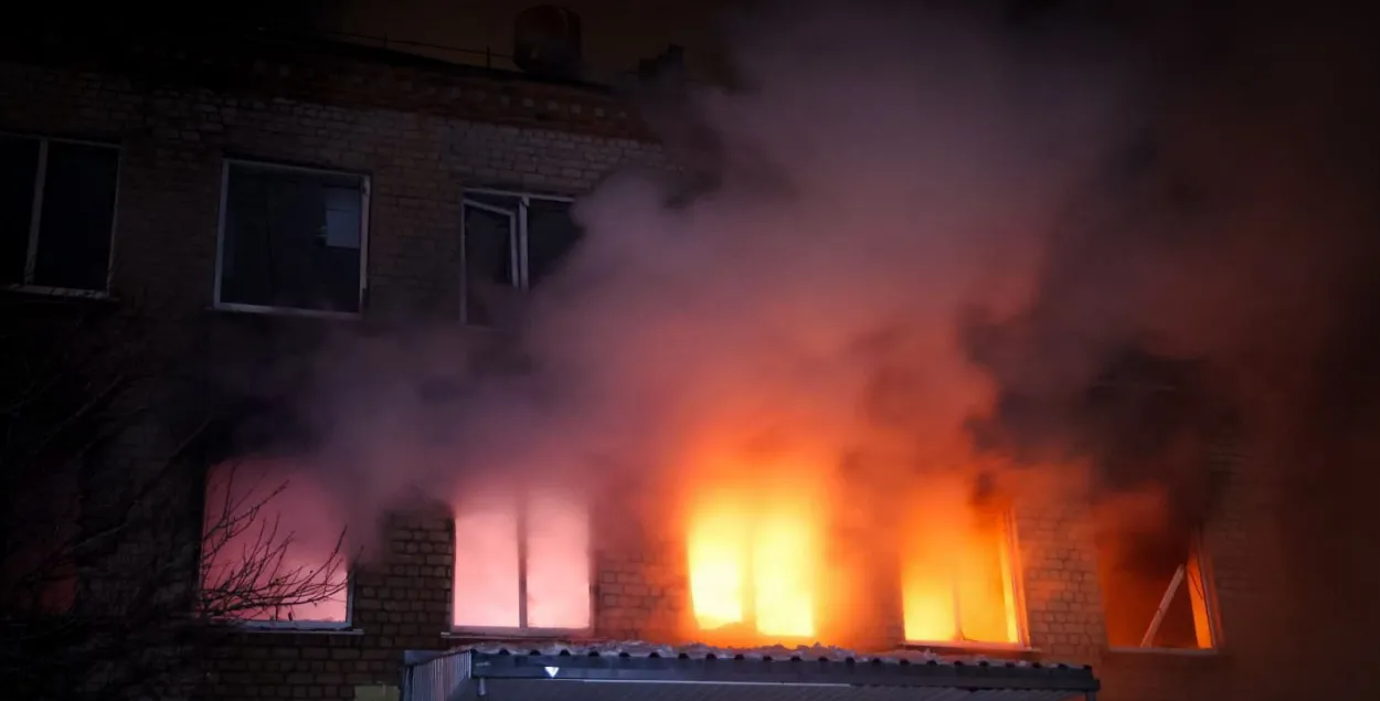 Харкаў пасля расійскага абстрэлу
