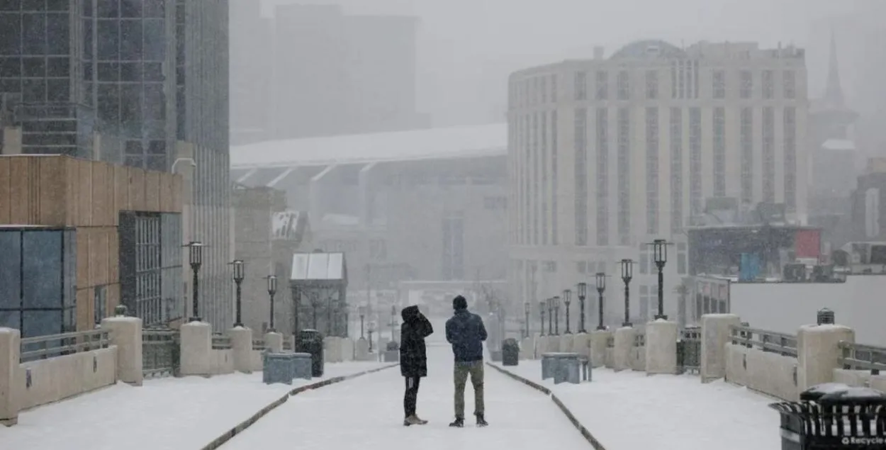 Шторм в США
