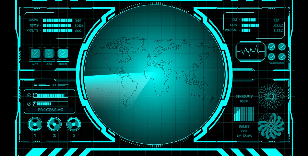 Радар, иллюстративное фото
