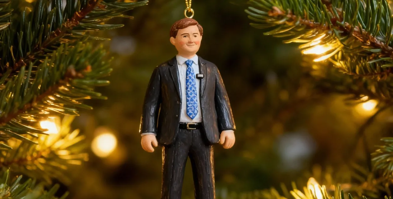 Міністр Рыжанкоў у выглядзе цацкі
