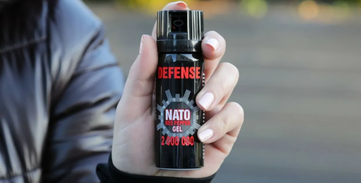 Перцовый баллончик, иллюстративное фото
