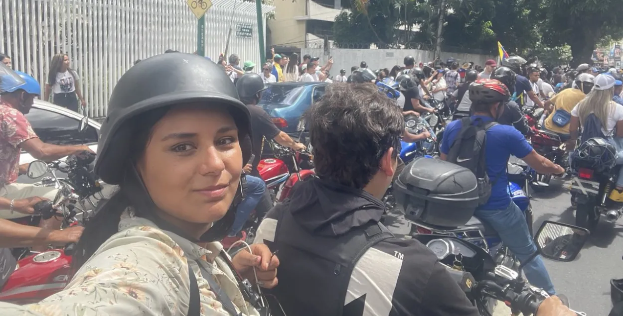 Габрыэла, венесуэльская журналістка
