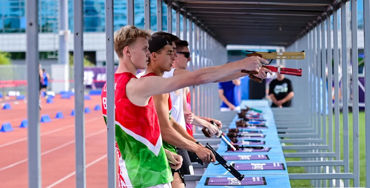 Белорусские пятиборцы
