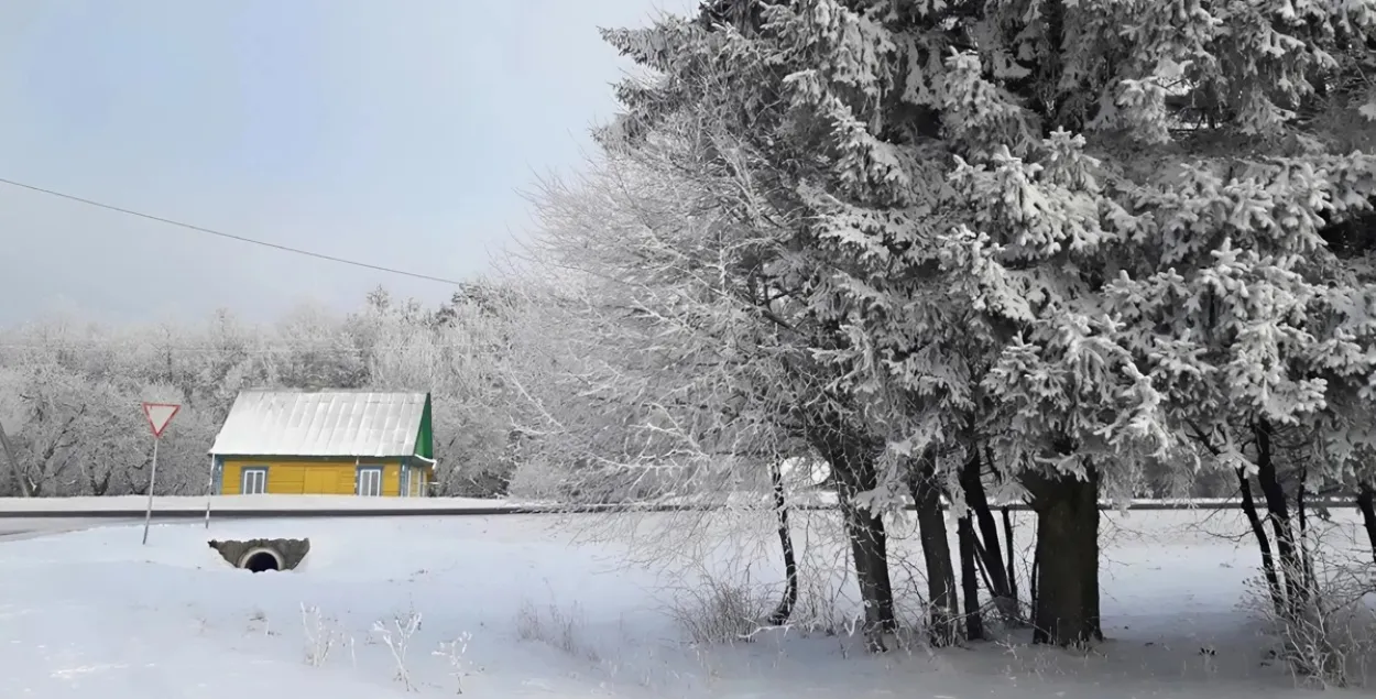 Зима в Беларуси
