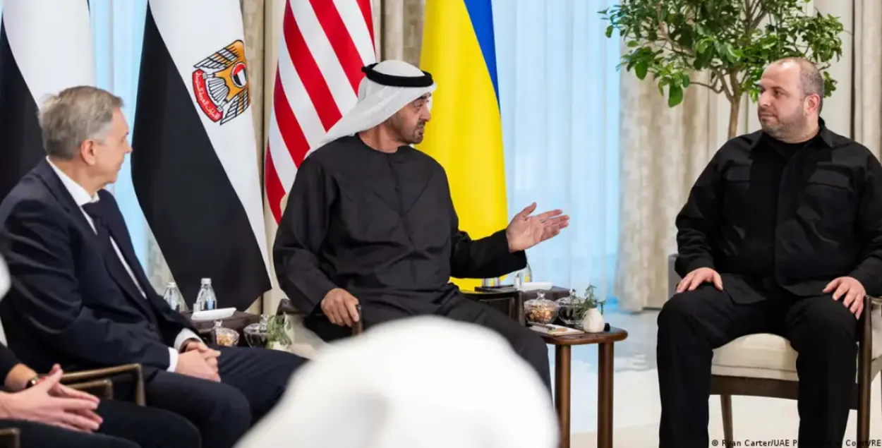 Встреча российской и украинской делегаций в Абу-Даби
