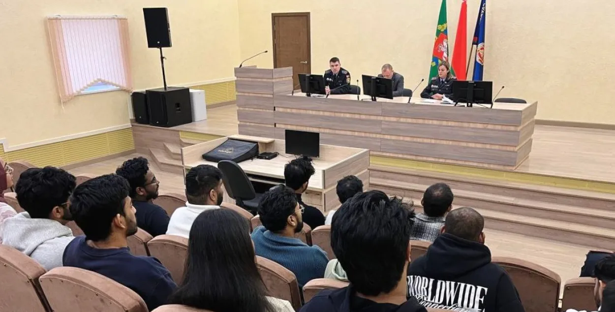 Суд над студентом-ланкийцем в Витебске
