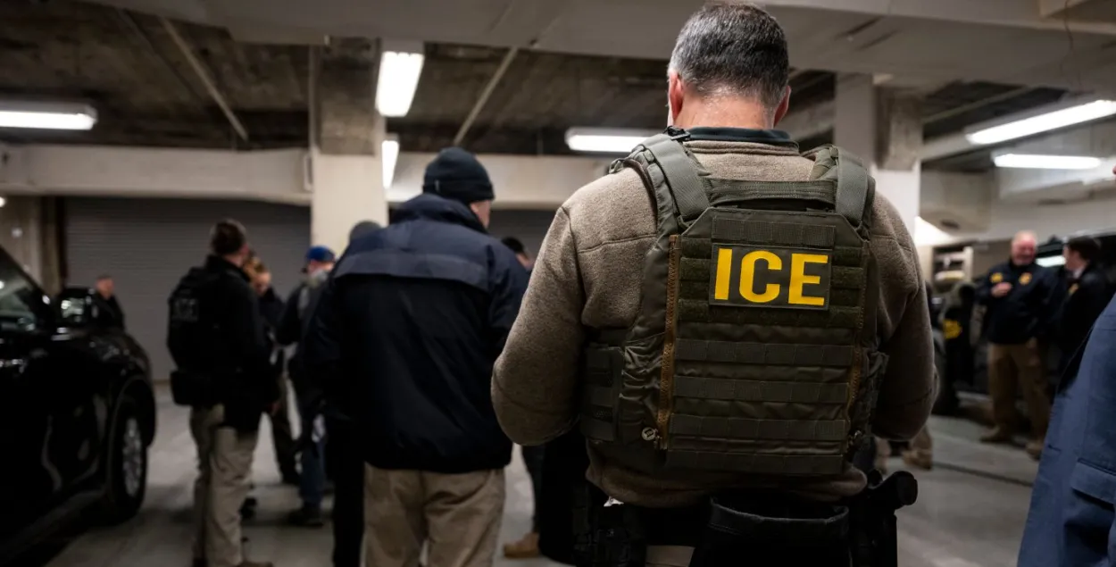 Іміграцыйныя службы ЗША праводзяць затрыманні
