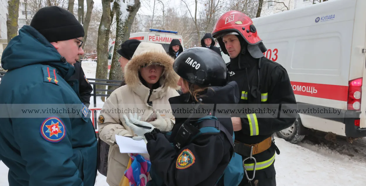 Жыллёвая аварыя ў Віцебску
