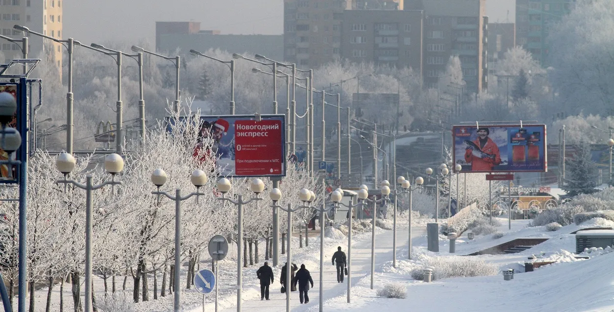 У бліжэйшыя дні сіноптыкі прагназуюць моцныя маразы
