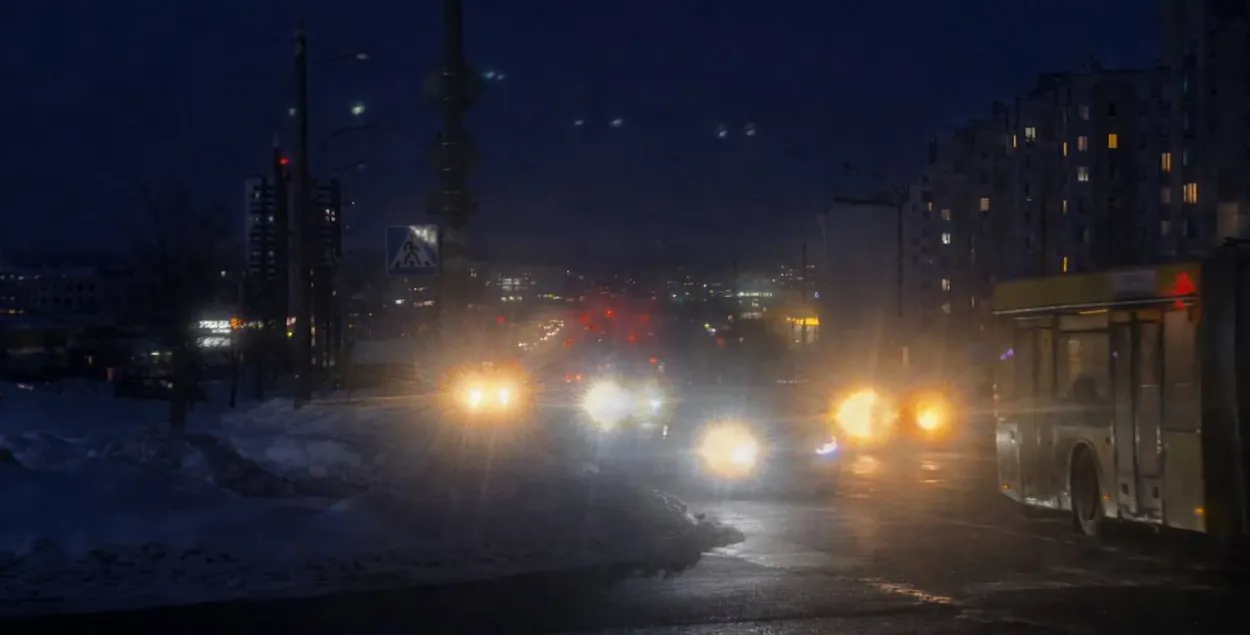 Цёмныя вуліцы Мінска
