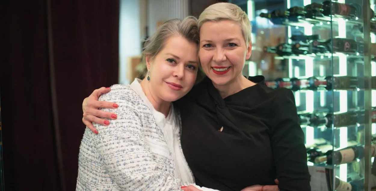 Вероника Цепкало и Мария Колесникова
