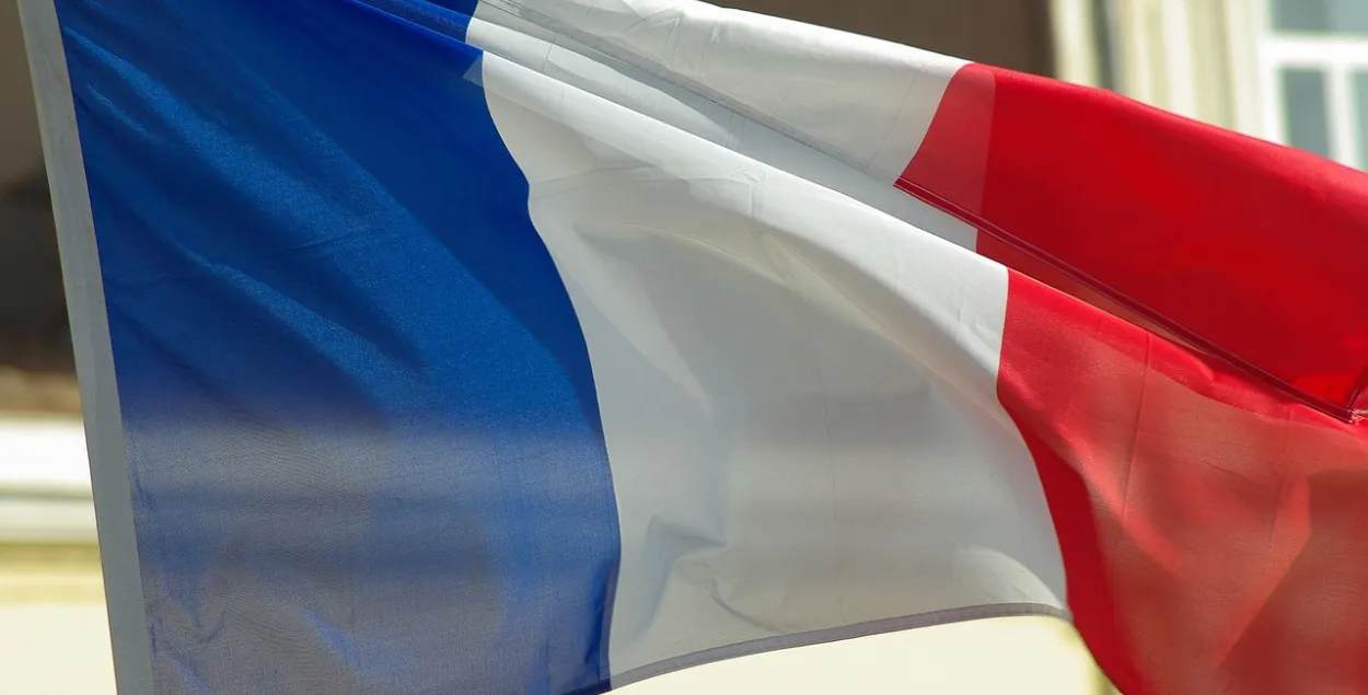 Французскі сцяг, ілюстрацыйнае фота
