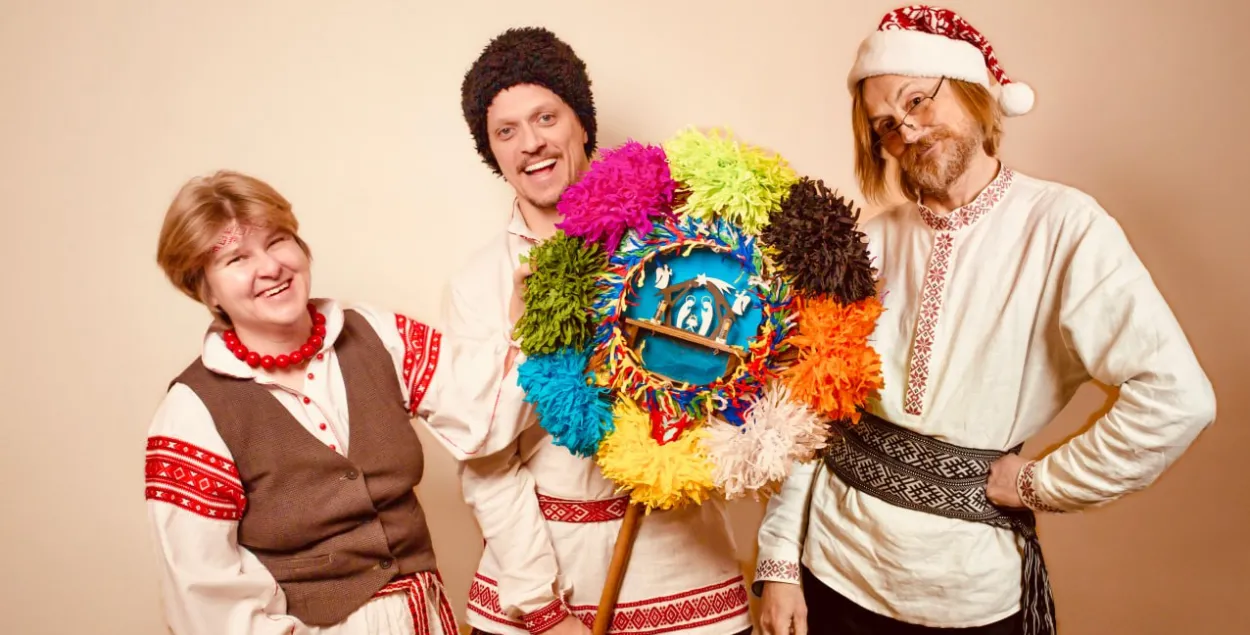 Надежда Нортон, Сержук Долгушев и Александр “Маляваныч” Жданович
