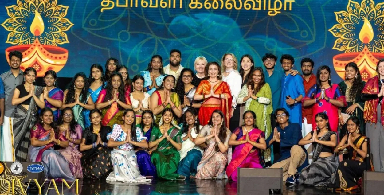 Шри-ланкийцы в Витебске
