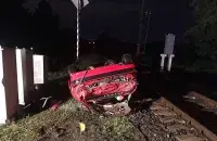 У аварыі кіроўца не пацярпеў / ДАІ Брэста