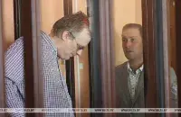 Юрый Зянковіч на судзе / БЕЛТА
