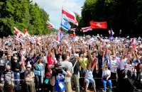 Пікет Святланы Ціханоўскай&nbsp;у&nbsp;Гродне / svaboda.org