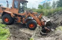 Даставаць прыйшлося ратавальнікам / brest.mchs.gov.by