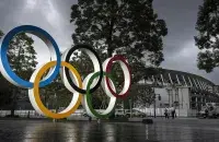 Алімпійскія кольцы ў Токіо / Getty Images
