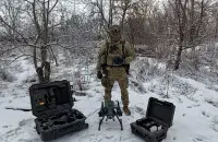 Дроны дапамагаюць украінскім вайскоўцам на фронце / https://www.facebook.com/mykhailofedorov.com.ua/
