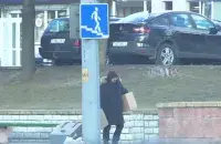 Гродзенскі "акцёр-тэрарыст" / Скрыншот з відэа 
