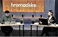 Вікторыя Рошчына ў студыі &quot;Грамадскага&quot;