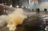 Пратэсты ў Грузіі / REUTERS
