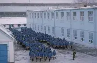 Заключенные женской колонии №4 в Гомеле / Кадр из документального фильма "Дебют"
