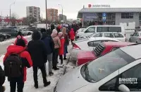 Чарга за піцай на зніжцы ў Брэсце​&nbsp;/&nbsp;brestcity.com
