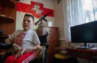 Maksim Syamashka at home / Raman Pratasevich, Euroradio