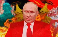 Putin won&#39;t just let Belarus go / collage by Ulad Rubanau, Euroradio