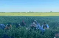 Нелегальныя мігранты на мяжы з Літвой&nbsp;/ pasienis.lt