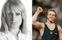 Tatiana Gutsu and Vitaly Scherbo