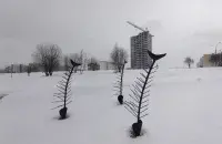 Зіма ў Мінску / Еўрарадыё