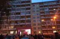 Інтэрнат у&nbsp;Мінску, дзе адбылося надзвычайнае здарэнне / minsk.mchs.gov.by​