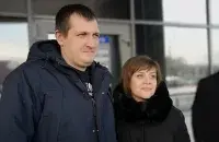 Дзмітрый Кулакоўскі з жонкай у студзені 2021-га / spring96.org