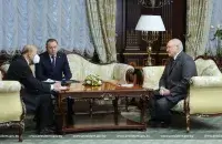 Aliaksandr Lukashenka met&nbsp;with Chinese Ambassador to Belarus Xie Xiaoyun / president.gov.by
