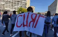 Марш у Мінску / Еўрарадыё